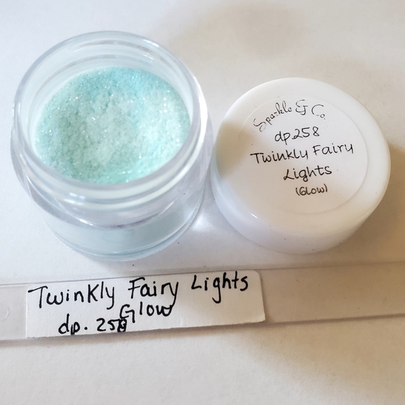 Sparkle & Co dp. 258 Twinkle Fairy Lights GLOW 2tsp depotted mini dip powder - Picture 6 of 6